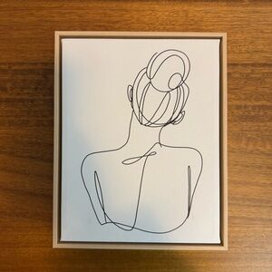Woman Silhouette Wall Art by Opalhouse